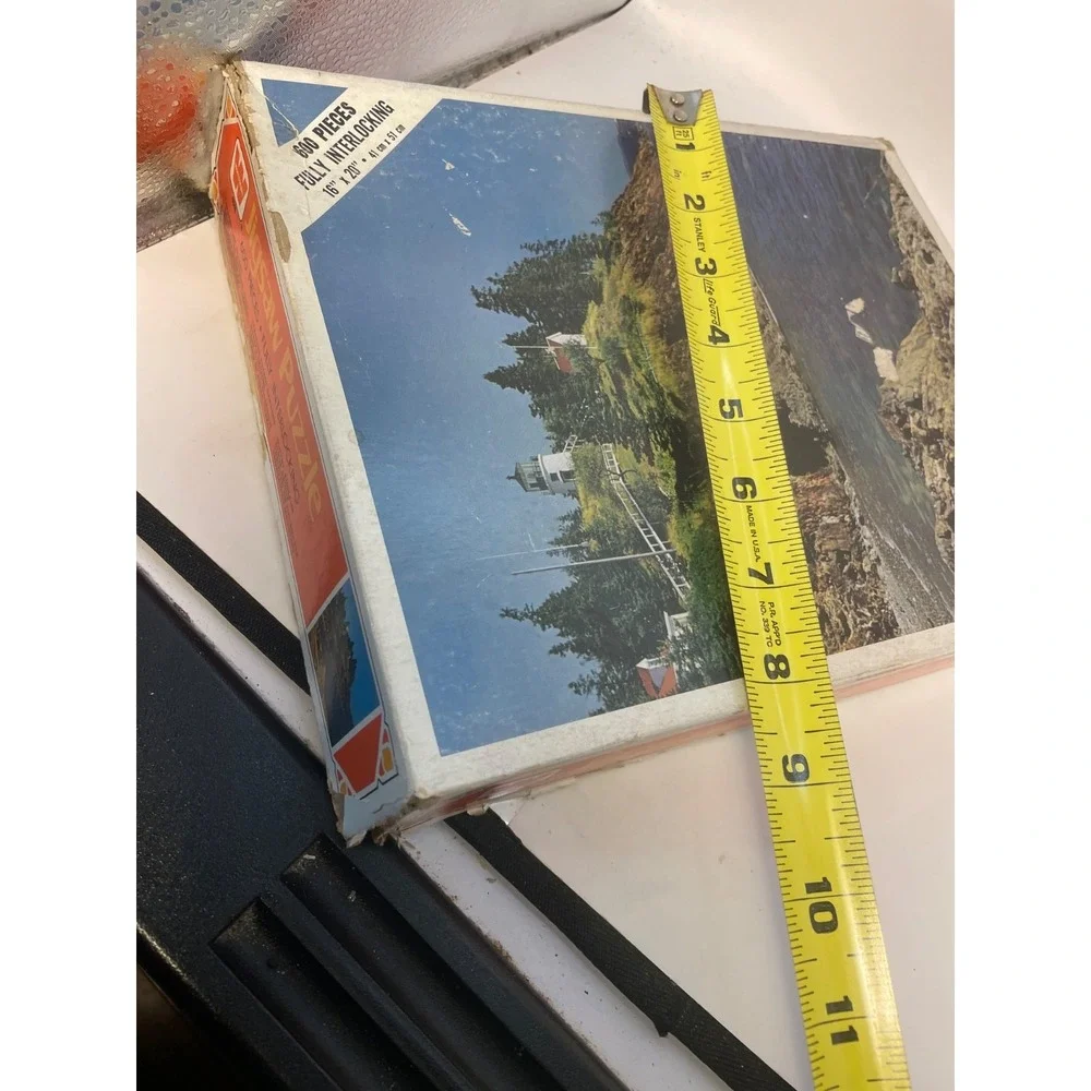 Vintage 1968  Milton Bradley Big Ben New Orleans  1000 Piece Jigsaw Puzzle